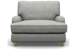 Heart of House Adeline Fabric Chair - Grey